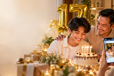 Demian Aditya Rayakan Ultah ke-17 Putranya, Caption Instagram Bikin Salfok!