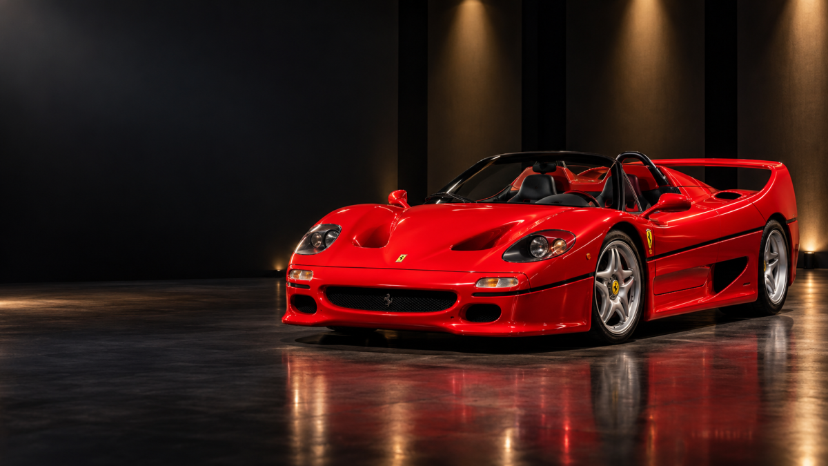 Ferrari F50 Langka Dilelang Rp361 Miliar, Jarak Tempuh Baru 171 Km