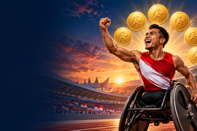 Target 7 Emas Terlampaui! Indonesia Masih Berpeluang Tambah Medali di Asian Para Games 2026