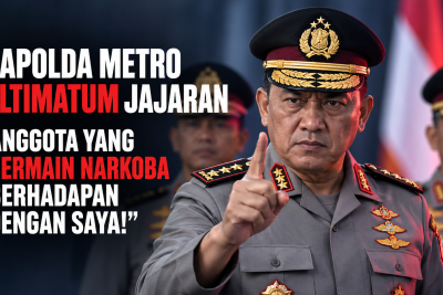 Kapolda Metro Ultimatum Jajaran: Anggota yang Bermain Narkoba Berhadapan dengan Saya!