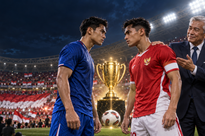 Prediksi Skor Timnas Indonesia Vs Thailand di Final FIFA ASEAN Cup 2026: Legenda Singapura Dukung Garuda