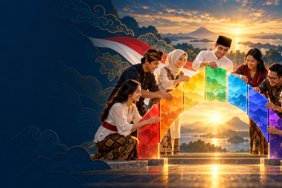 Indeks Kerukunan Beragama RI Tertinggi sejak 2015, Bakom: Agama Alat Persatuan Nasional