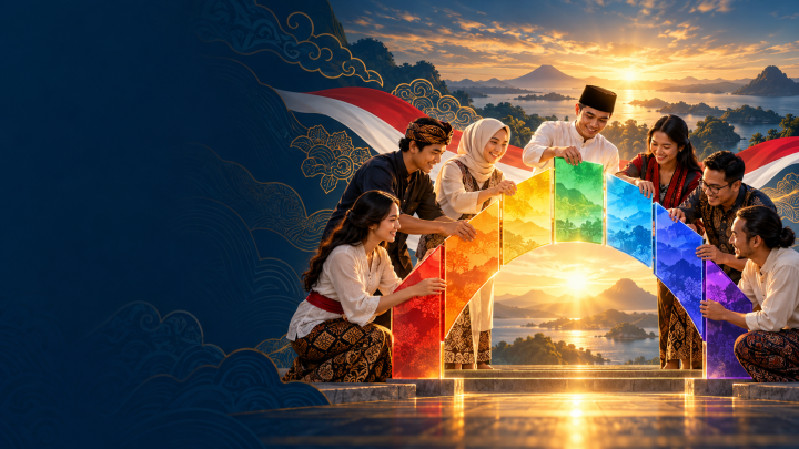 Indeks Kerukunan Beragama RI Tertinggi sejak 2015, Bakom: Agama Alat Persatuan Nasional