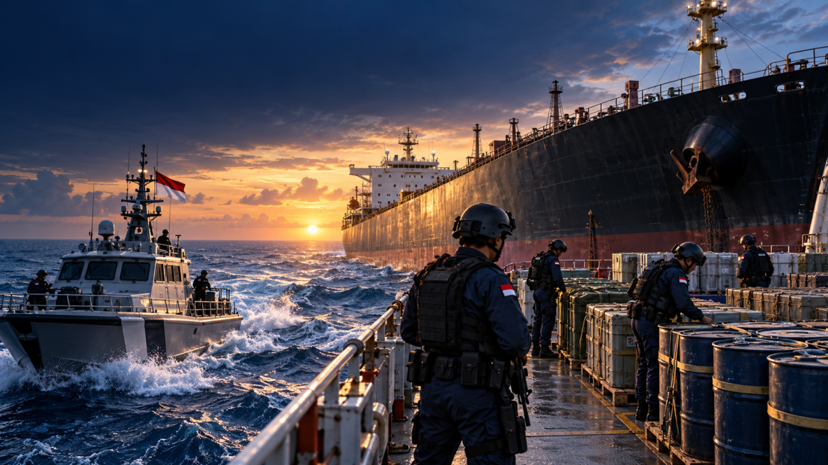 Polri Sita 1,16 Ton Ketamine di Kapal Tanker, Nilainya Tembus Rp3,48 Triliun