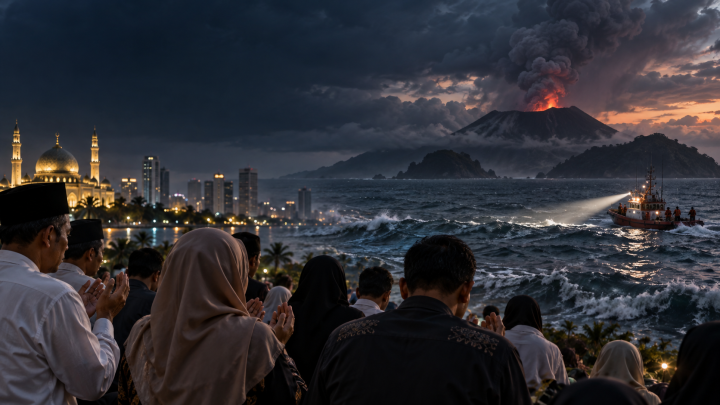 5 Jurnalis dan 3 Kru Kapal Hilang di Sekitar Anak Krakatau, Doa Bersama Digelar di Surabaya