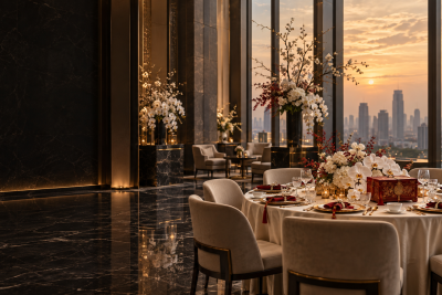 Cari Venue Sangjit atau Intimate Wedding Mewah di Jakarta? Cek Park Lounge Li Lian di Park Hyatt Jakarta