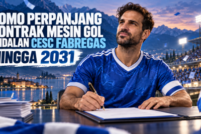 Como Perpanjang Kontrak Mesin Gol Andalan Cesc Fabregas hingga 2031