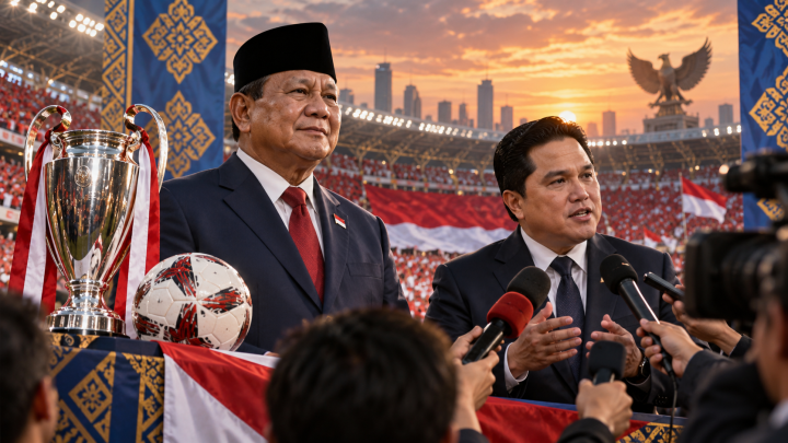 Prabowo Bakal Hadir di Final FIFA ASEAN Cup 2026? Erick Thohir Bilang Begini