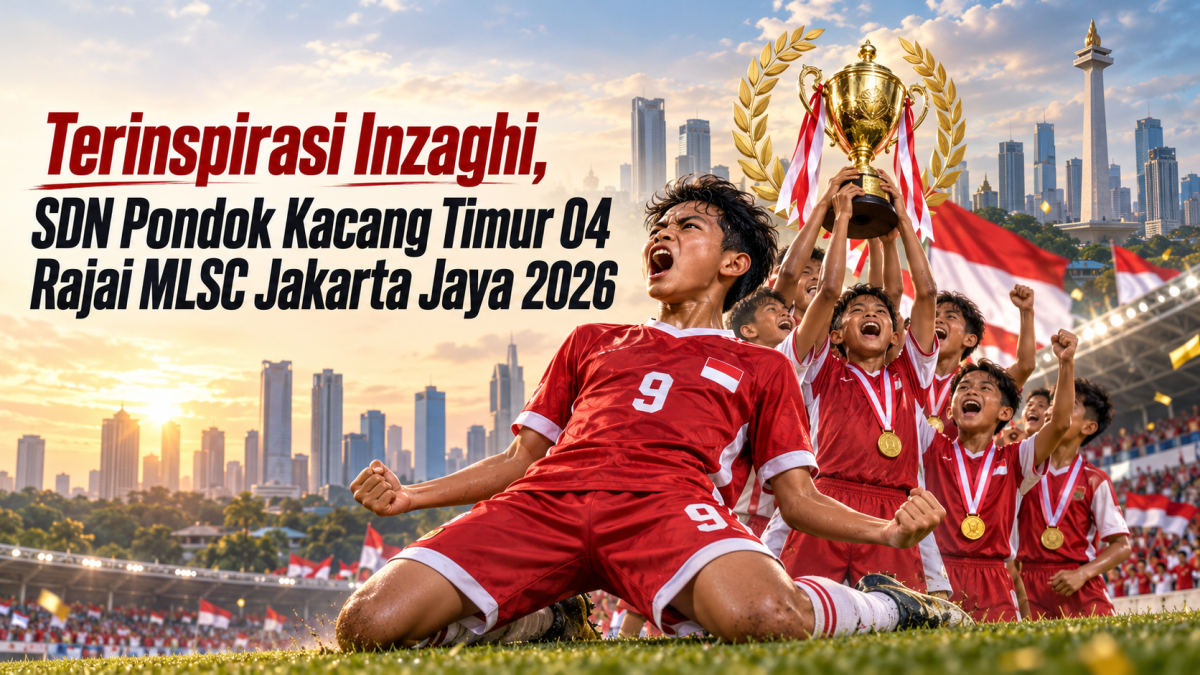 Terinspirasi Inzaghi, SDN Pondok Kacang Timur 04 Rajai MLSC Jakarta Jaya 2026