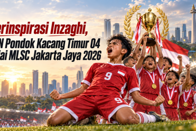Terinspirasi Inzaghi, SDN Pondok Kacang Timur 04 Rajai MLSC Jakarta Jaya 2026