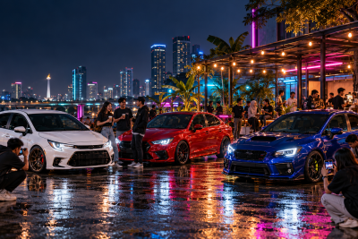 Keseruan Honda Culture Indonesia Night Meet Up, Bukan Cuma Pamer Mobil!