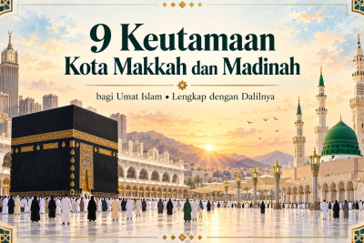 9 Keutamaan Kota Makkah dan Madinah bagi Umat Islam, Lengkap dengan Dalilnya