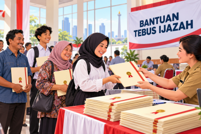442 Warga Jakbar Dapat Bantuan dari Pemprov DKI, Tebus Ijazah Gratis di Sekolah