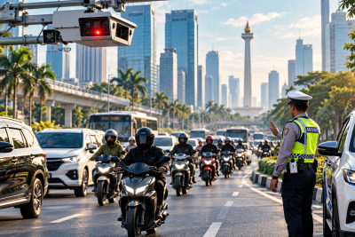 Hari Pertama Operasi Patuh Jaya, 103.779 Pelanggar Terekam ETLE