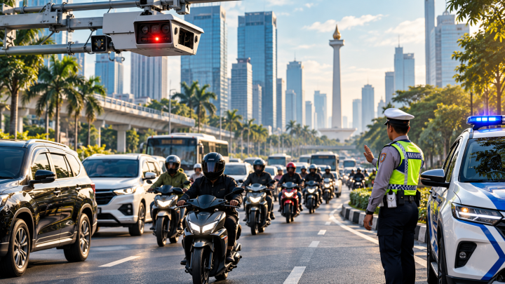 Hari Pertama Operasi Patuh Jaya, 103.779 Pelanggar Terekam ETLE
