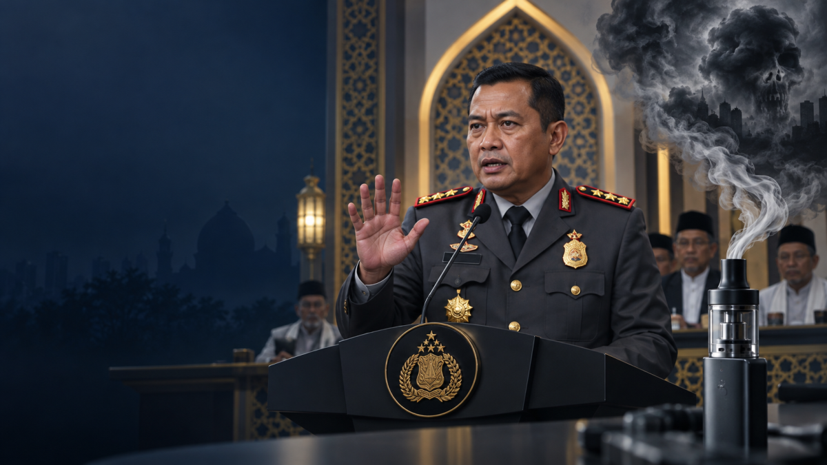 Kapolri Minta MUI Terbitkan Fatwa Haram Vape: Salah Satu Sumber Malapetaka