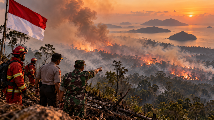 Karhutla Meluas dari Kalimantan hingga Maluku, DPD Dorong Status Bencana Nasional