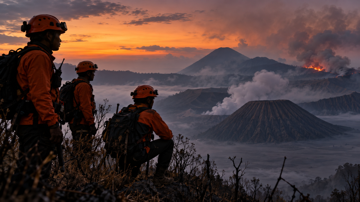 Tragedi 6 Petugas Gugur di Gunung Bromo, BNPB Evaluasi SOP Pemadaman Karhutla