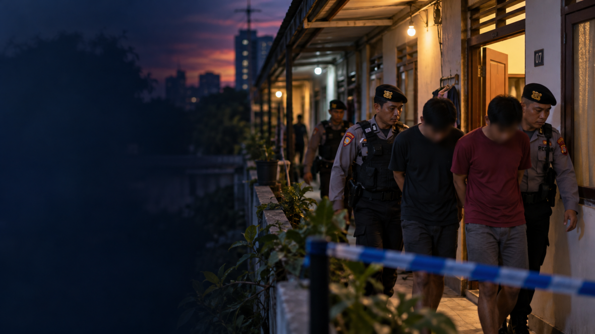 Polisi Tangkap 2 Pembunuh Mahasiswi di Kos Pinang Ranti Jaktim, Ini Identitasnya