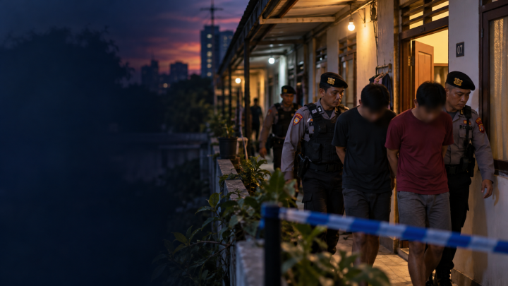 Polisi Tangkap 2 Pembunuh Mahasiswi di Kos Pinang Ranti Jaktim, Ini Identitasnya