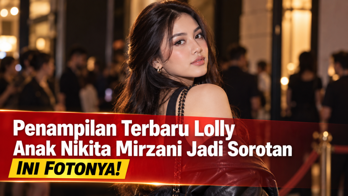 Penampilan Terbaru Lolly Anak Nikita Mirzani Jadi Sorotan, Ini Fotonya!