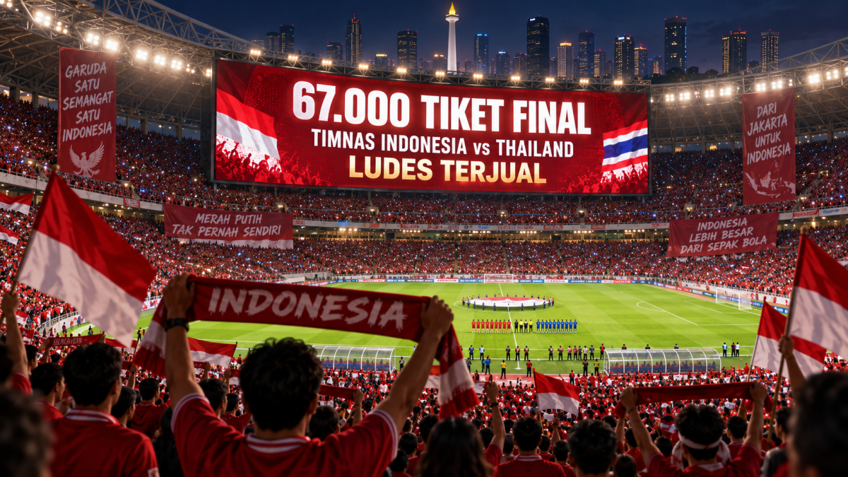 67.000 Tiket Final Timnas Indonesia vs Thailand Ludes Terjual