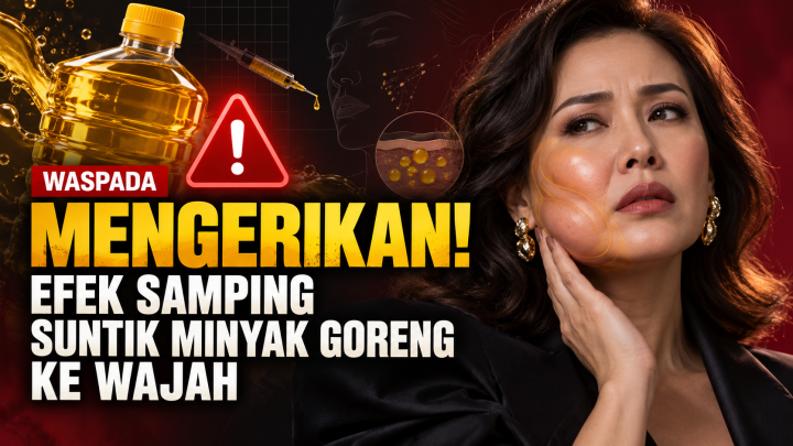 Mengerikan! Ini Efek Samping Suntik Minyak Goreng ke Wajah seperti Dialami Lyn May