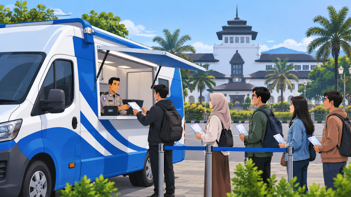 Jadwal SIM Keliling di Bandung Hari Ini 16 Oktober 2026, Cek Lokasi dan Persyaratannya