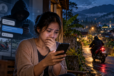 Kenalan di Facebook, Residivis asal Banjarnegara Tipu 15 Wanita dan Bawa Kabur Motor Korban