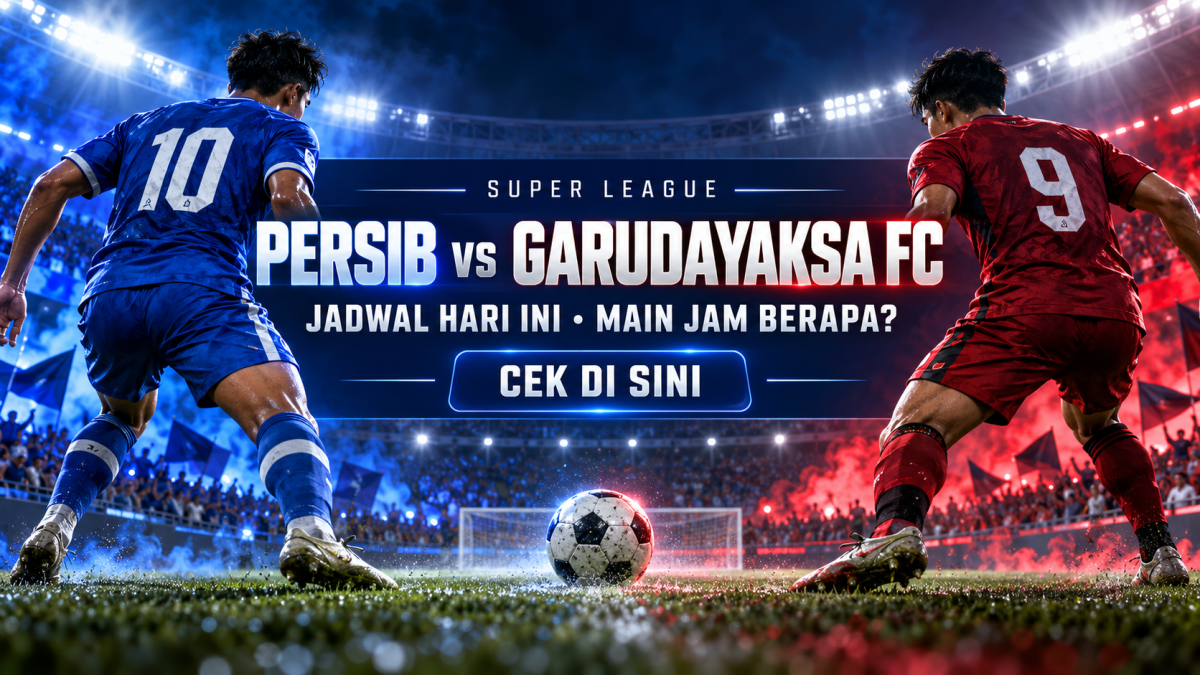 Jadwal Persib Hari Ini vs Garudayaksa FC di Super League, Main Jam Berapa? Cek di Sini