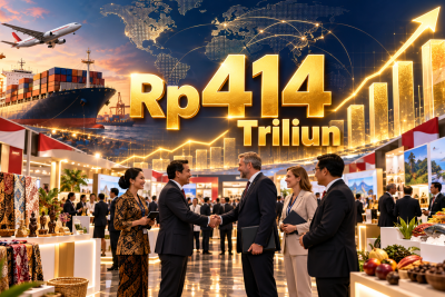Transaksi Trade Expo Indonesia 2026 Tembus Rp414 Triliun, Lampaui Target