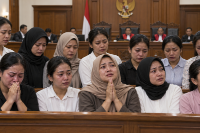 Sidang Kasus Daycare Little Aresha, 11 Pengasuh Menangis Minta Keringanan Hukuman