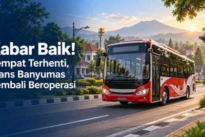 Kabar Baik! Sempat Terhenti, Trans Banyumas Kembali Beroperasi