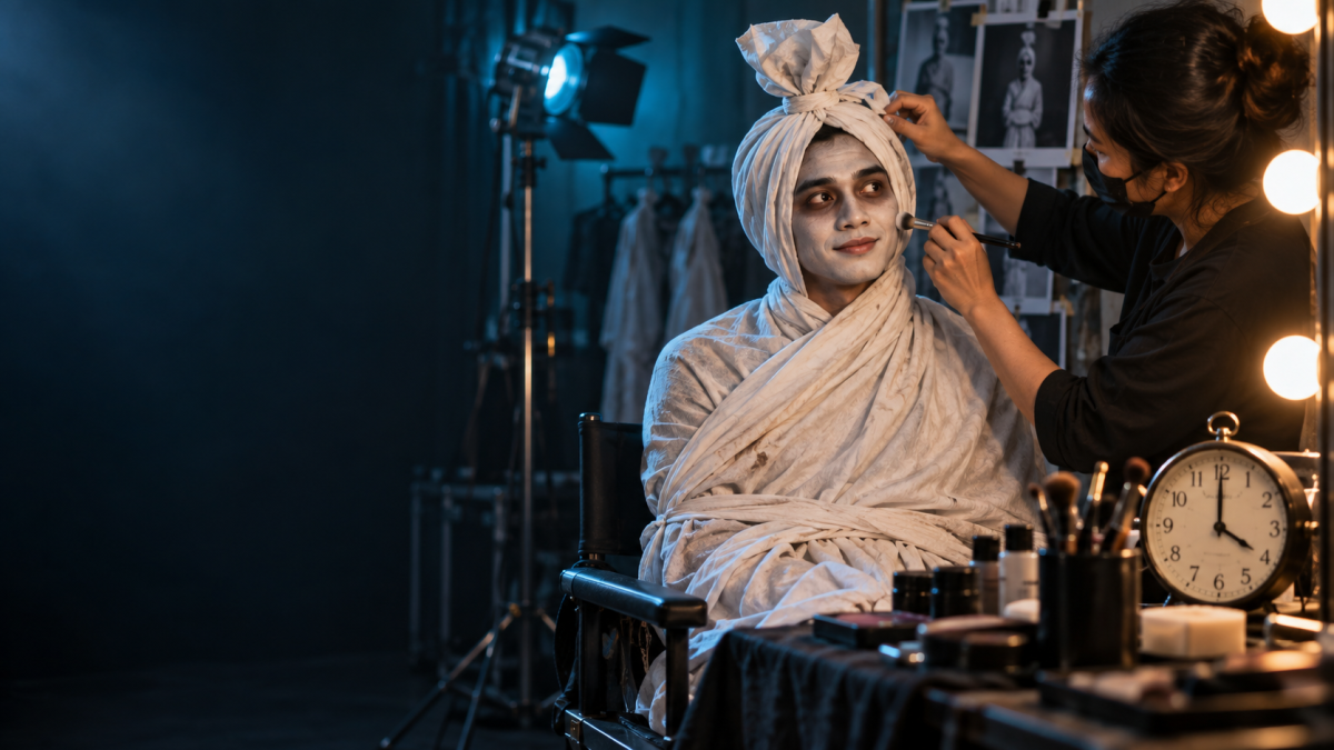 Jadi Hantu POTE, Daniel Ekaputra Rela Duduk 4 Jam untuk Makeup