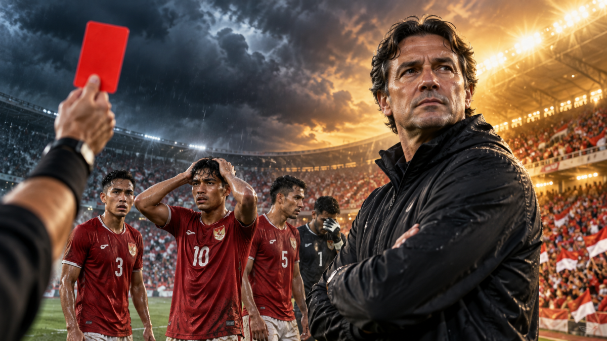John Herdman Ungkap Kartu Merah Thom Haye Jadi Hadiah Sekaligus Kutukan Timnas Indonesia