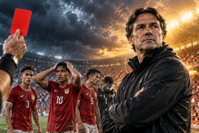 John Herdman Ungkap Kartu Merah Thom Haye Jadi Hadiah Sekaligus Kutukan Timnas Indonesia