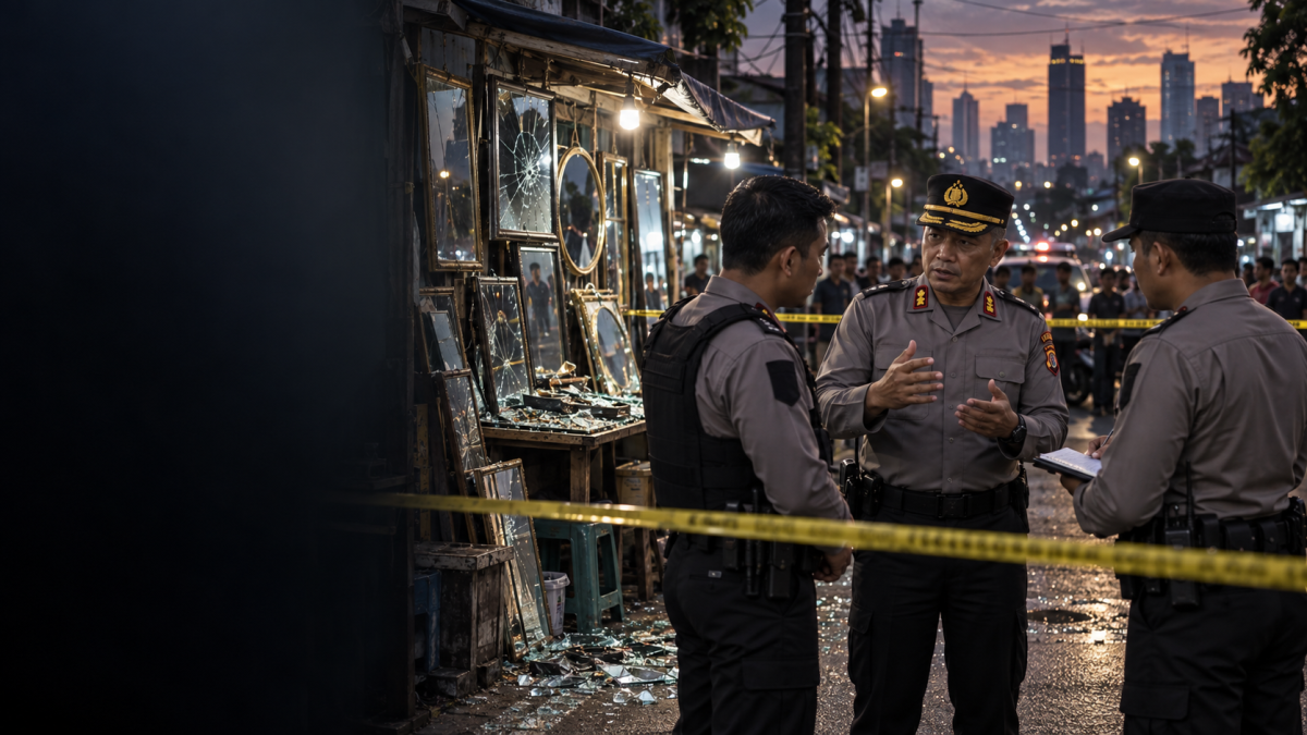 Polisi Ungkap Motif Pelaku Keroyok Pedagang Cermin hingga Tewas saat Ricuh di Pejompongan