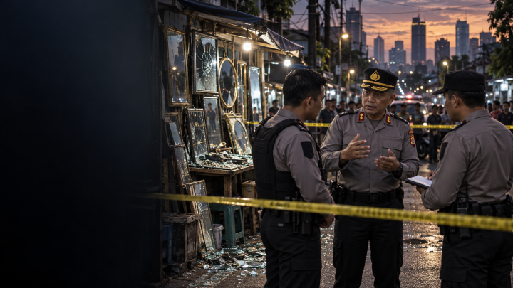 Polisi Ungkap Motif Pelaku Keroyok Pedagang Cermin hingga Tewas saat Ricuh di Pejompongan