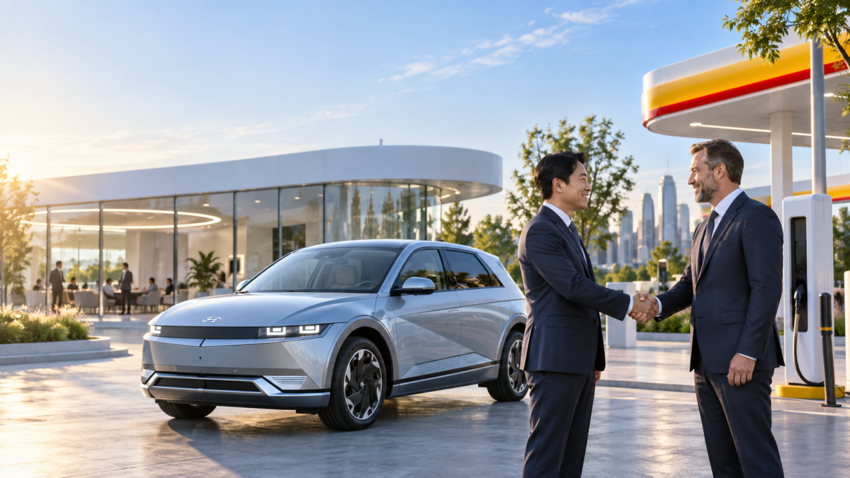 Kembangkan Industri Otomotif, Hyundai dan Shell Pererat Kerja Sama