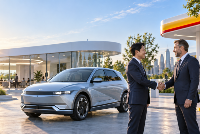 Kembangkan Industri Otomotif, Hyundai dan Shell Pererat Kerja Sama