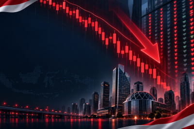 IHSG Melemah ke Level 6.121 Sore Ini, 391 Saham Parkir di Zona Merah