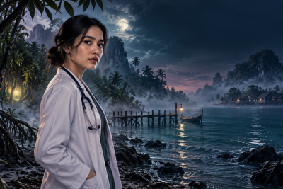 Audi Marissa Jadi Dokter di Serial POTE VISION+, Alami Hal Mistis di Pulau Marunda!