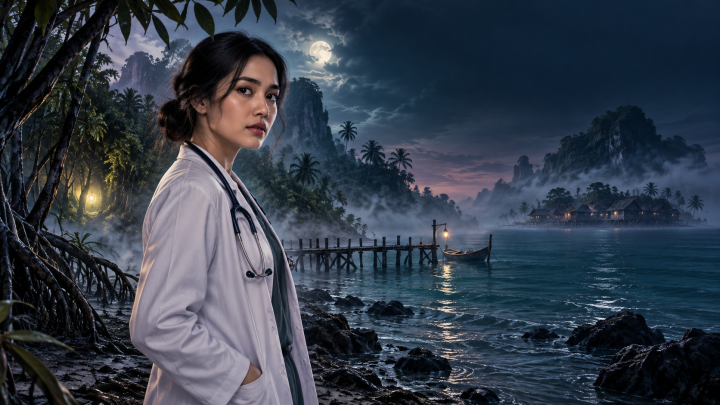 Audi Marissa Jadi Dokter di Serial POTE VISION+, Alami Hal Mistis di Pulau Marunda!
