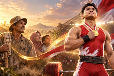 Makna Emas Asian Games 2026 untuk Rahmat Erwin: Perjuangan Seorang Ayah untuk Anak dan Istri!