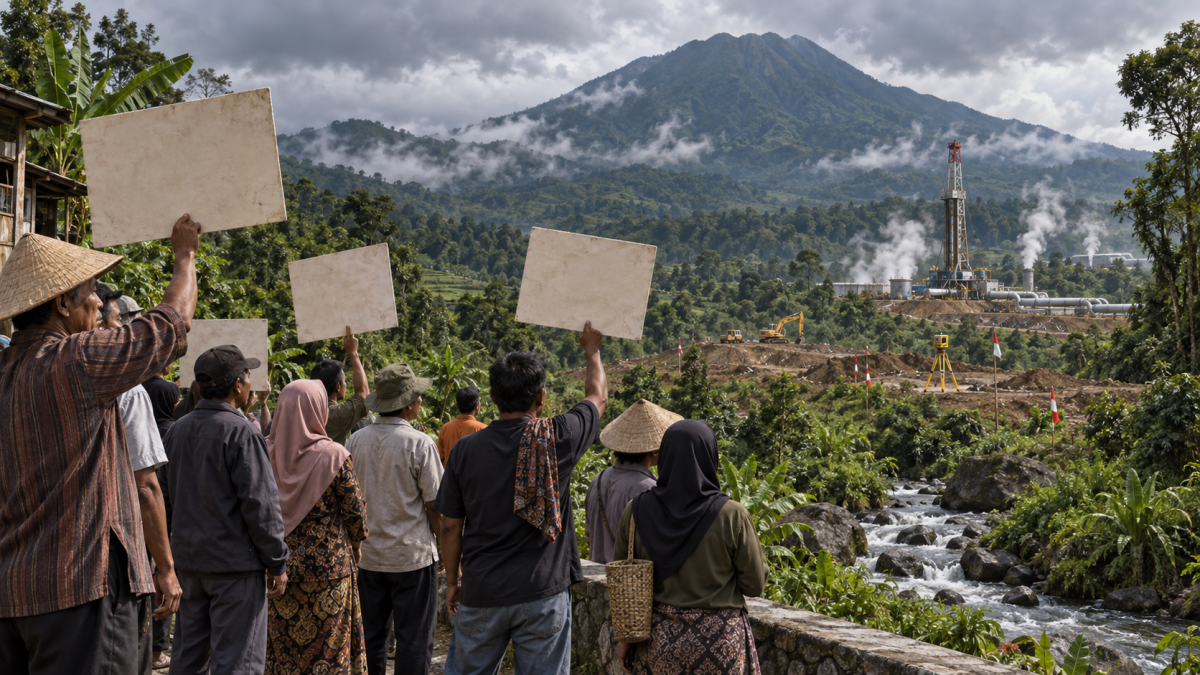 Warga Tolak Proyek Geothermal di Gunung Ungaran, Khawatir Lingkungan Rusak