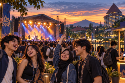 BNI Perkuat Peran sebagai Bank Sahabat Mahasiswa melalui Jatinangor Music Fest