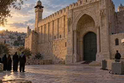 Sewenang-wenang! Militer Israel Tutup Masjid Ibrahimi di Tepi Barat untuk Ritual Yahudi