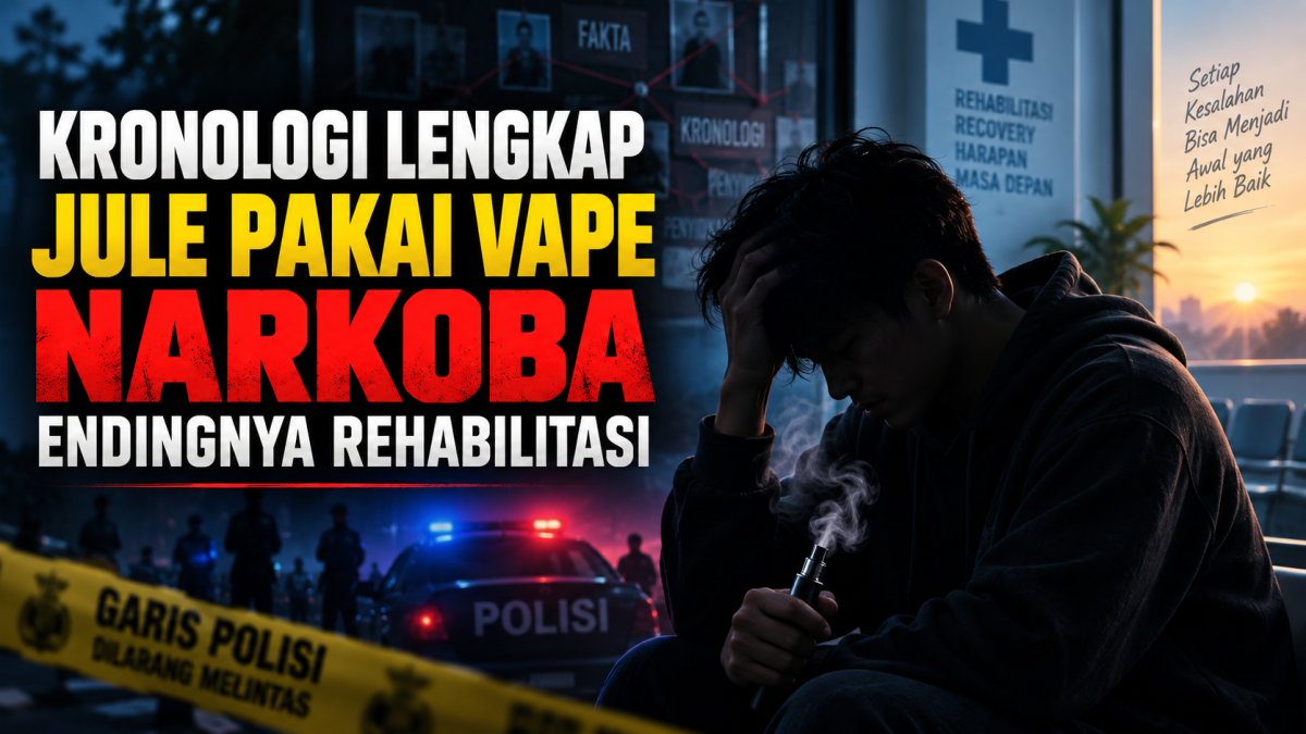 Kronologi Lengkap Jule Pakai Vape Narkoba, Endingnya Rehabilitasi