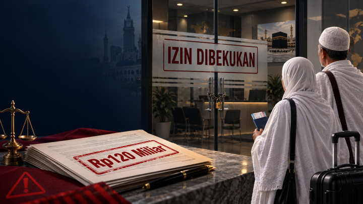Izin Dibekukan, PT Annisa Ahmada Diminta Kembalikan Uang Rp120 Miliar ke Jemaah Umrah