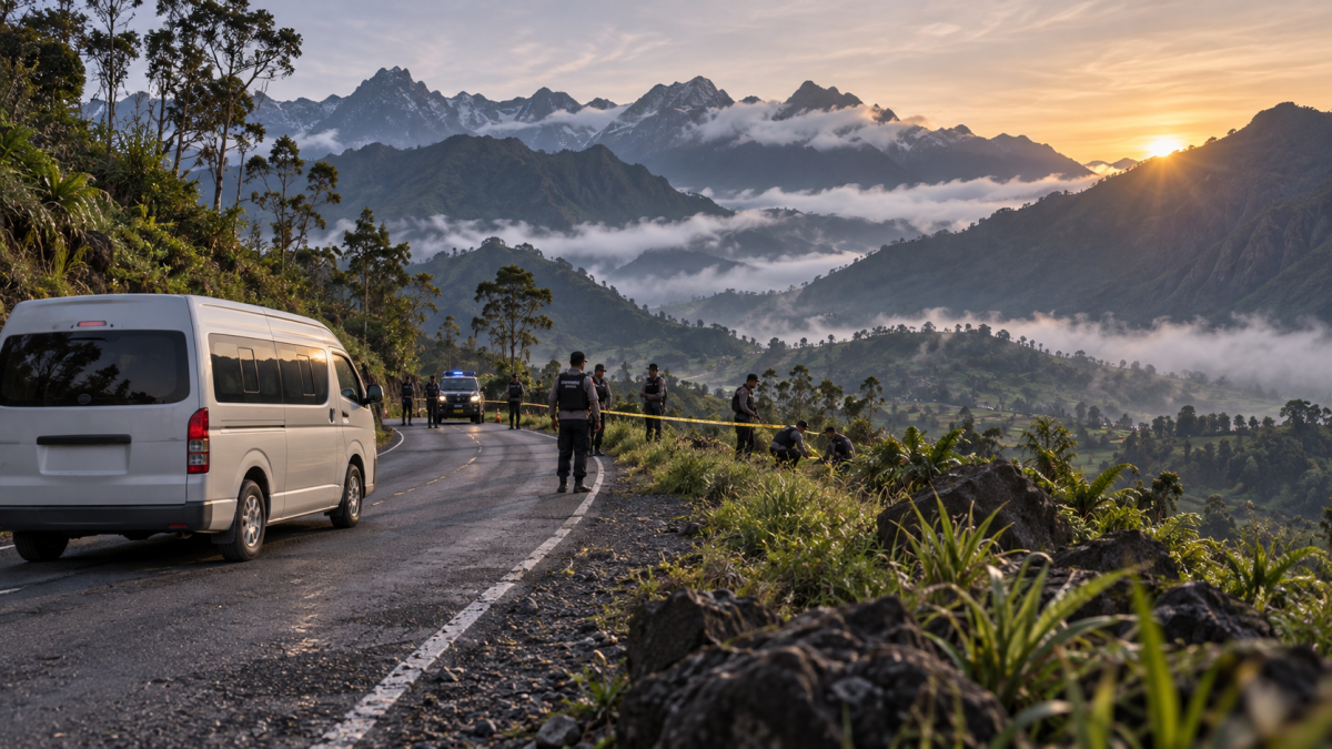 KKB Kodap III Ndugama Diduga Pelaku Penembakan Sopir Travel di Jayawijaya